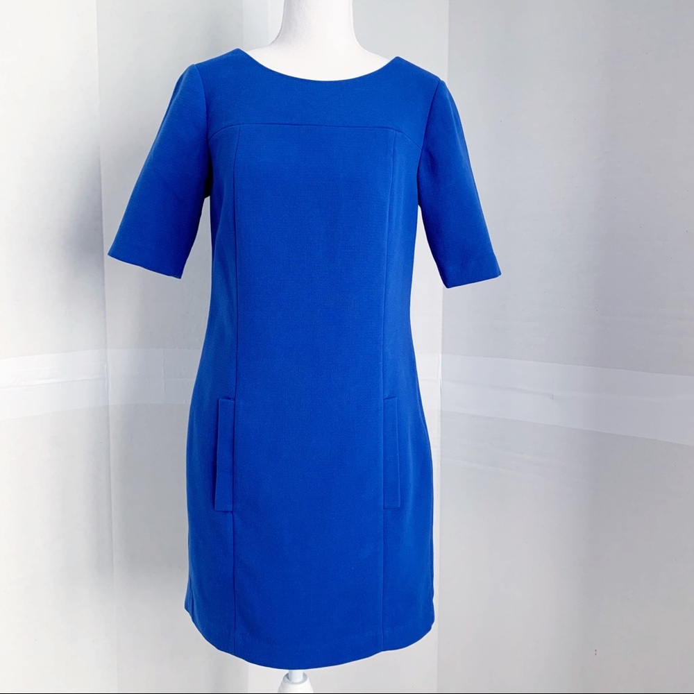 The limited short sleeve shift dress